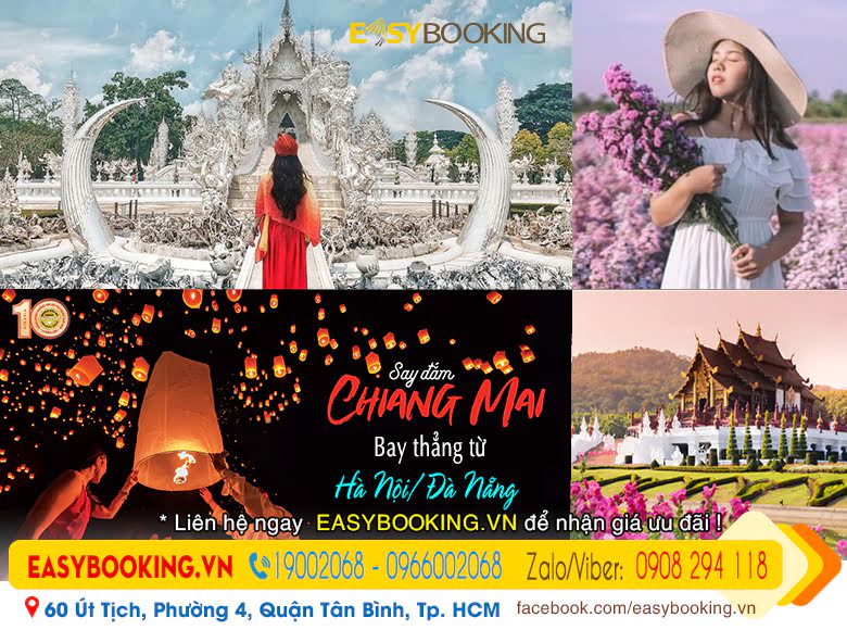 Đường bay thẳng Hà Nội - Đà Nẵng đi Chiang Mai Thái Lan đã trở lại từ 09-2022 | Air Asia