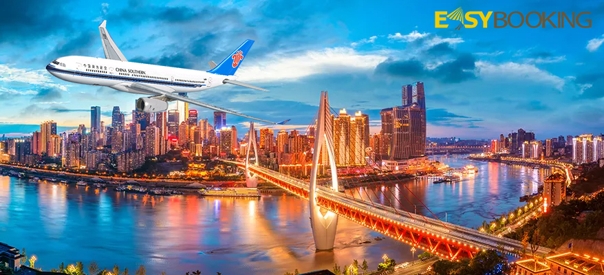 Mở lại đường bay Sài Gòn - Trùng Khánh 2026 - China Southern Airlines - Gia Huy - easybooking