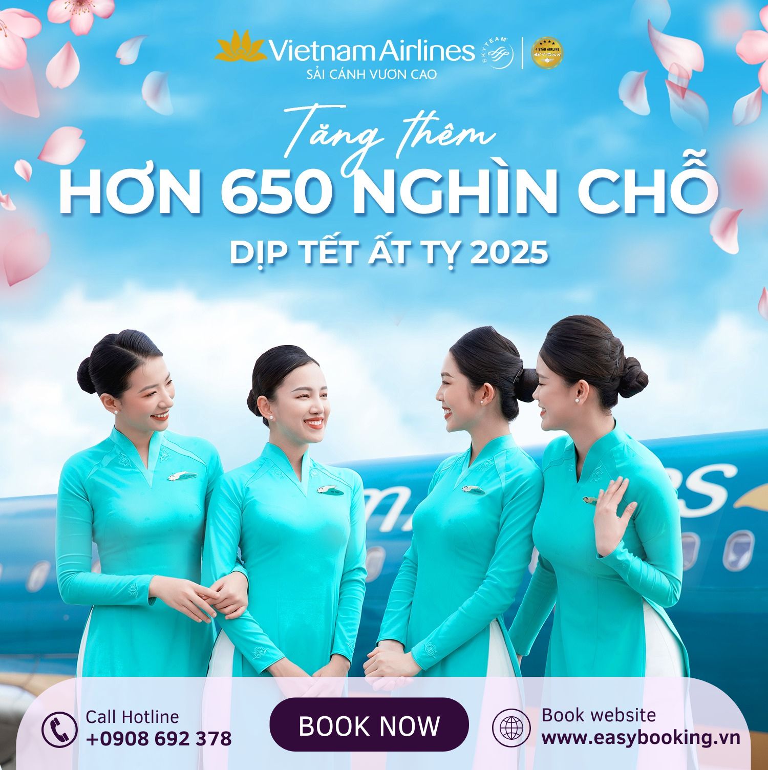 MỞ BÁN VÉ TẾT 2025