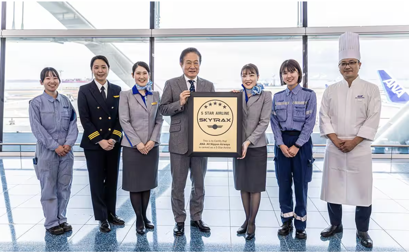 Tập đoàn ANA kỷ niệm 13 năm liên tiếp đạt xếp hạng 5 sao từ skytrax