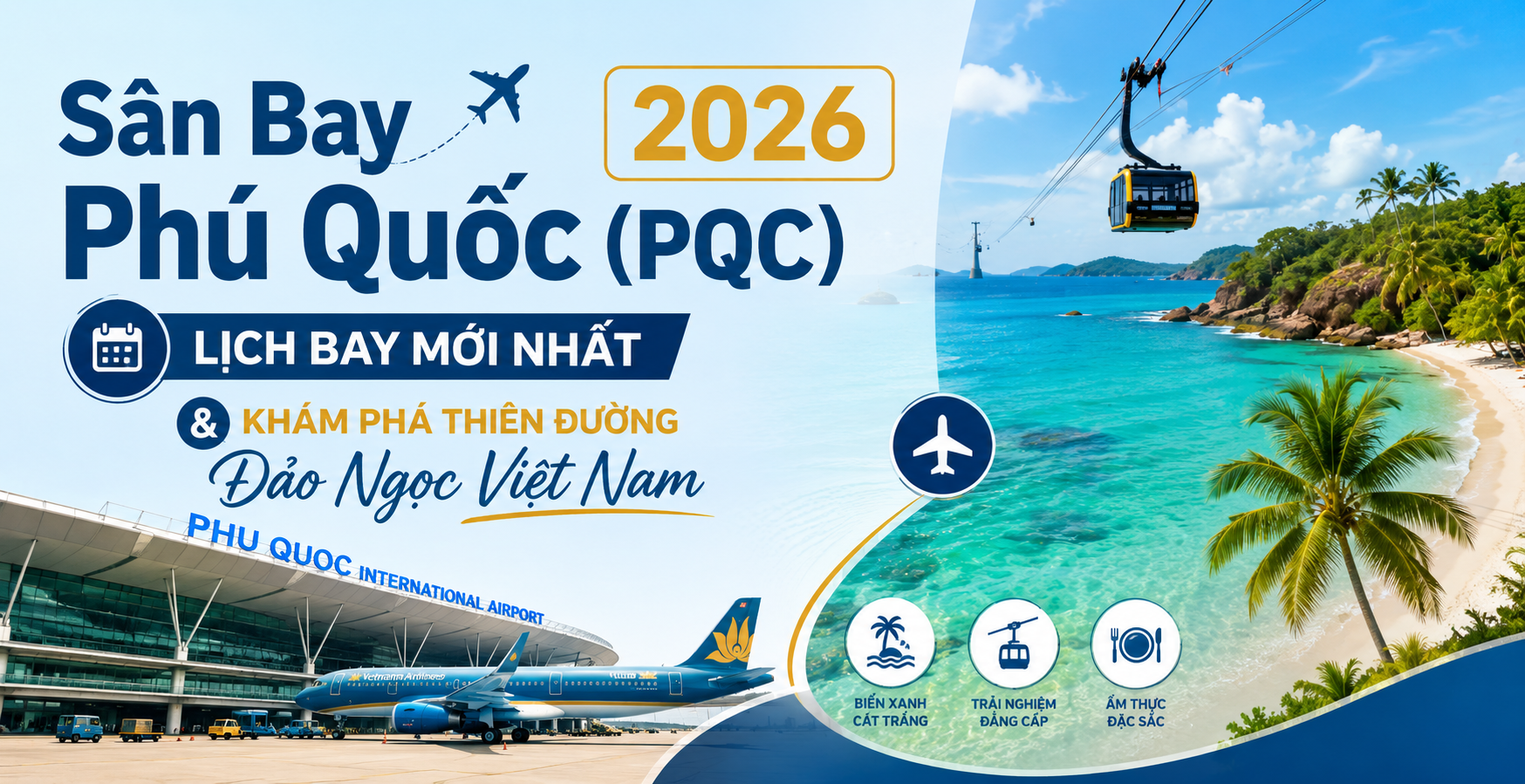 Sân Bay Phú Quốc (PQC) 2026: Lịch Bay Mới Nhất Và Khám Phá Thiên Đường Đảo Ngọc Việt Nam