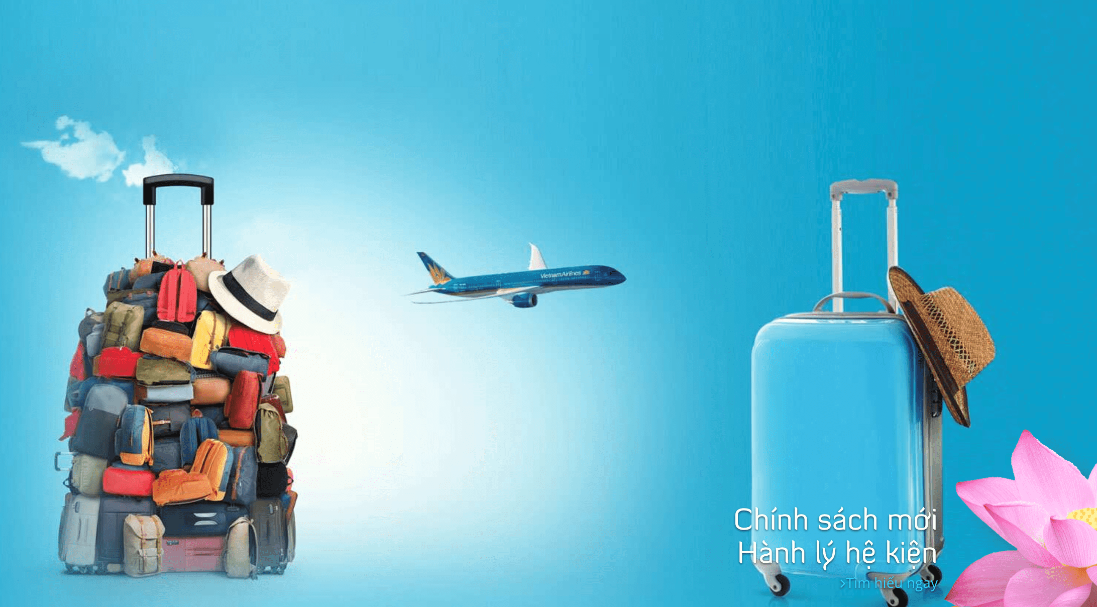 Vietnam Airlines sẽ chuyển hành lý hệ kiện