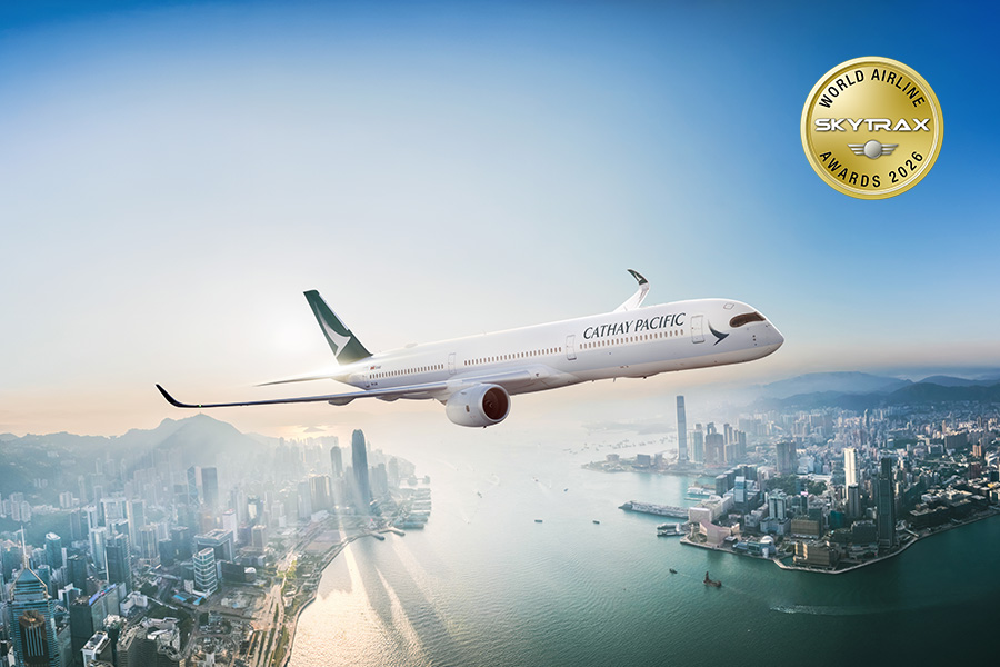 CATHAY PACIFIC ĐƯỢC VINH DANH TRONG NHÓM HÃNG HÀNG KHÔNG HÀNG ĐẦU THẾ GIỚI