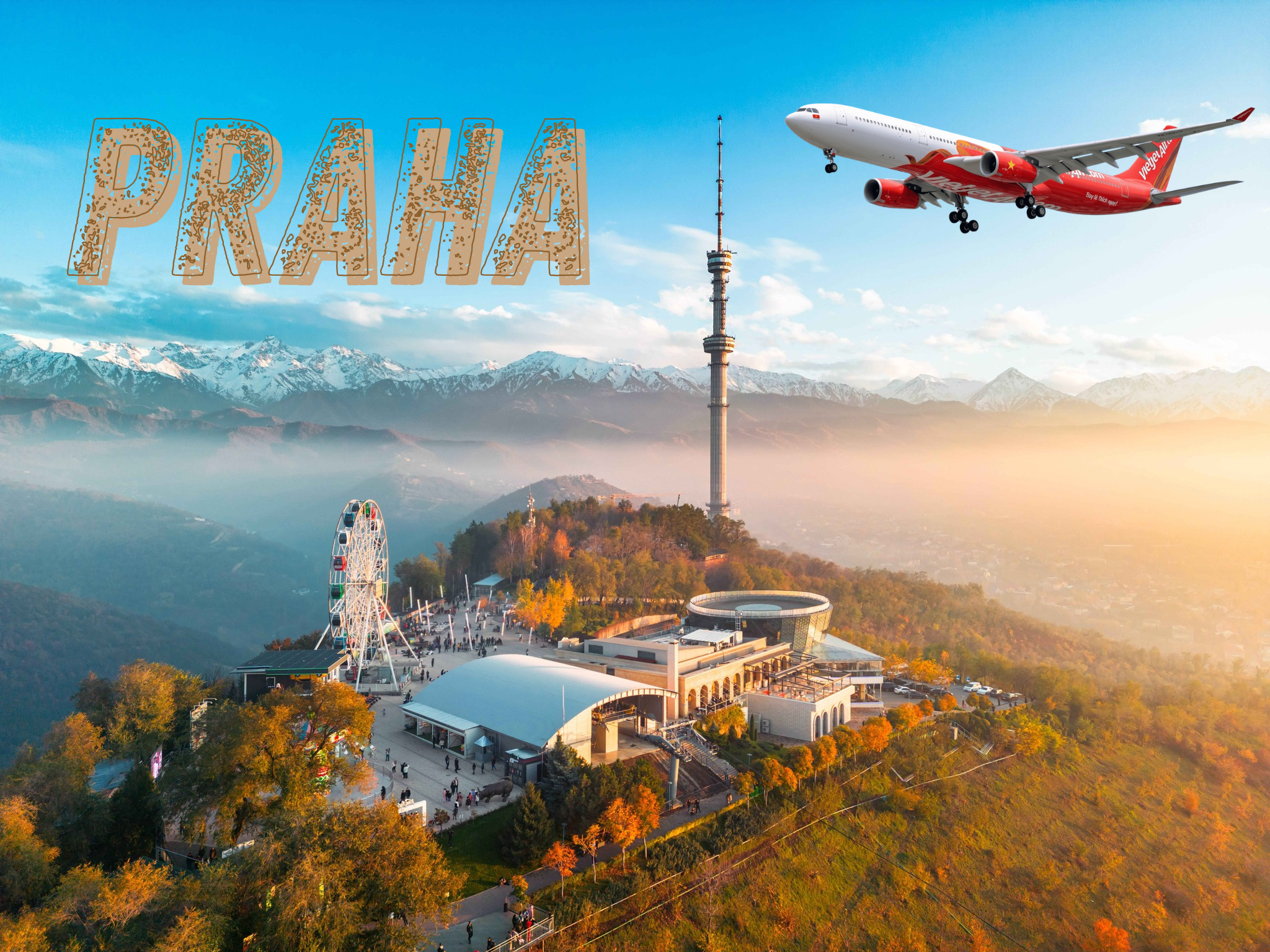 Vietjet công bố mở bán vé đường bay Hà Nội – Praha (Cộng hòa Séc)