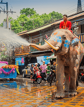 4 điểm đến tuyệt nhất ở Thái Lan vào lễ hội té nước Songkran
