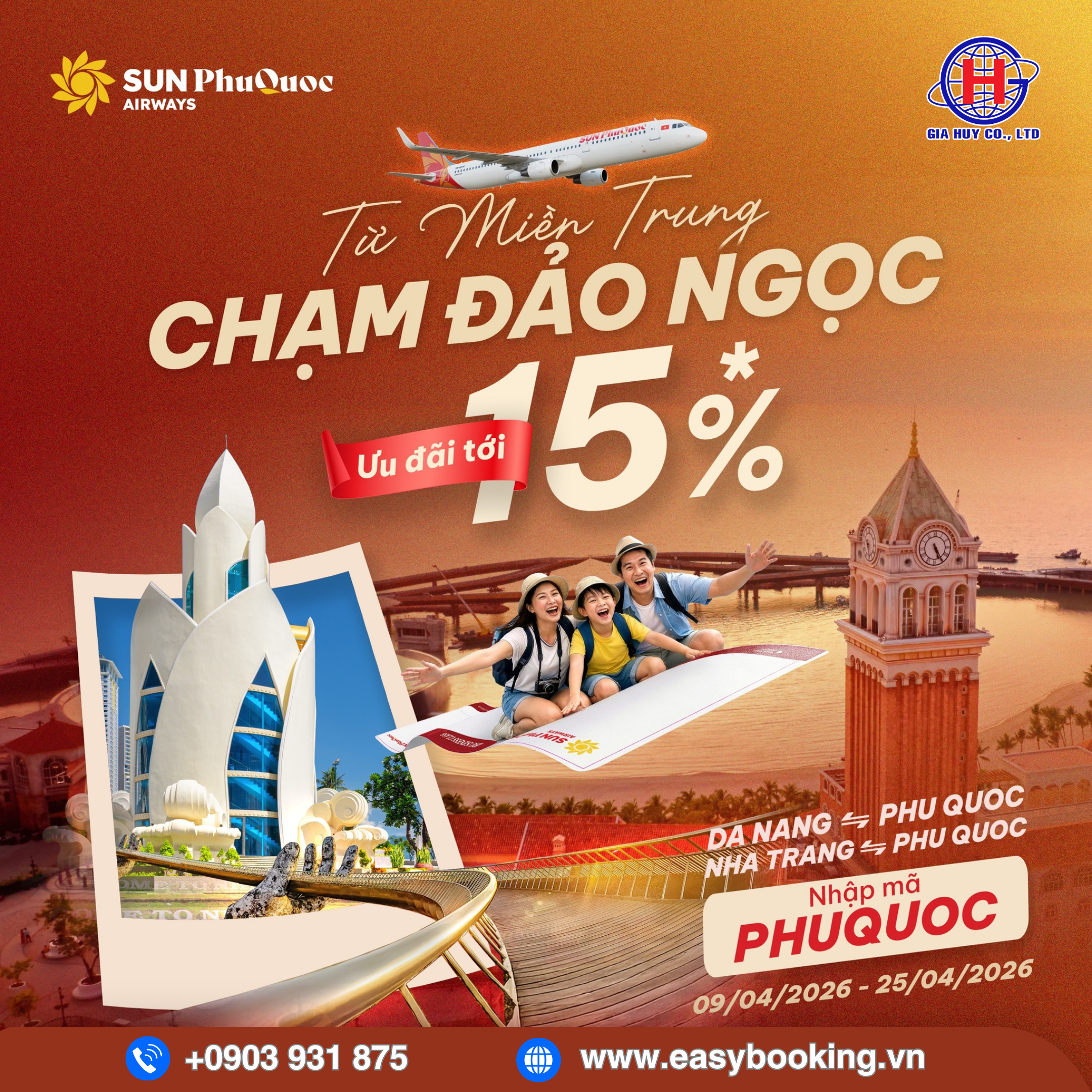 TỪ MIỀN TRUNG CHẠM NGAY TỚI ĐẢO NGỌC PHÚ QUỐC 🇻🇳