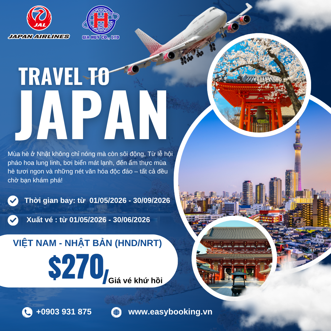  MÙA HÈ NHẬT BẢN – RỰC RỠ SẮC MÀU, VI VU GIÁ SIÊU HỜI!