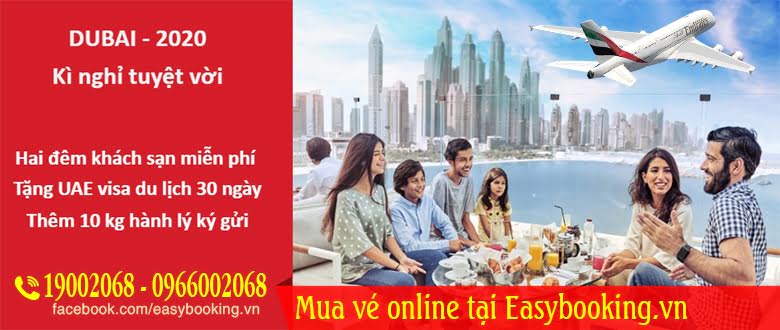 Dubai Siêu ưu đãi 8tr5 bao gồm vé máy bay - khách sạn 5 sao - visa 02-2020 | Emirates